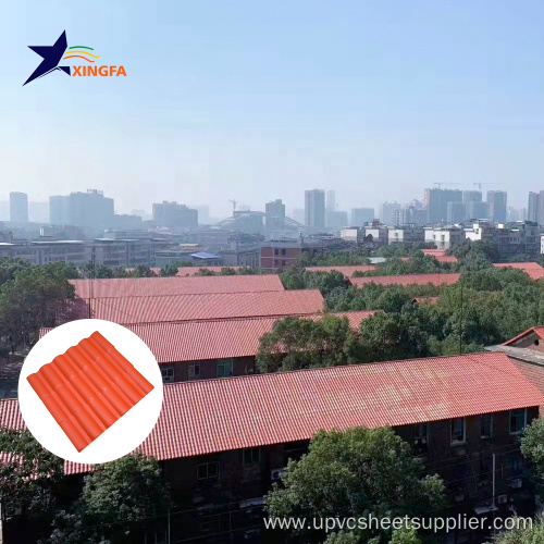 Roma Synthetic Resin Roofing Sheet Tile Customizable Anti-UV